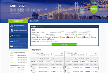 실시간 국내 항공 예약 이미지